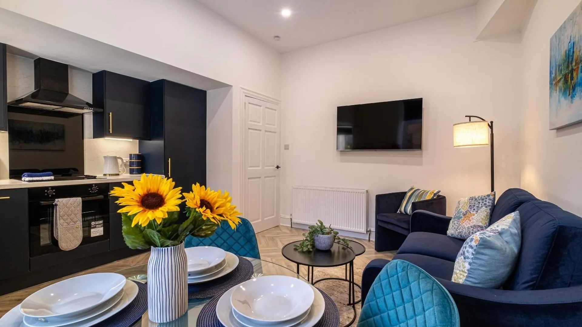 Willowstay - Sja Stays - Modern 2 Bed Apartment Aberdeen Storbritannien