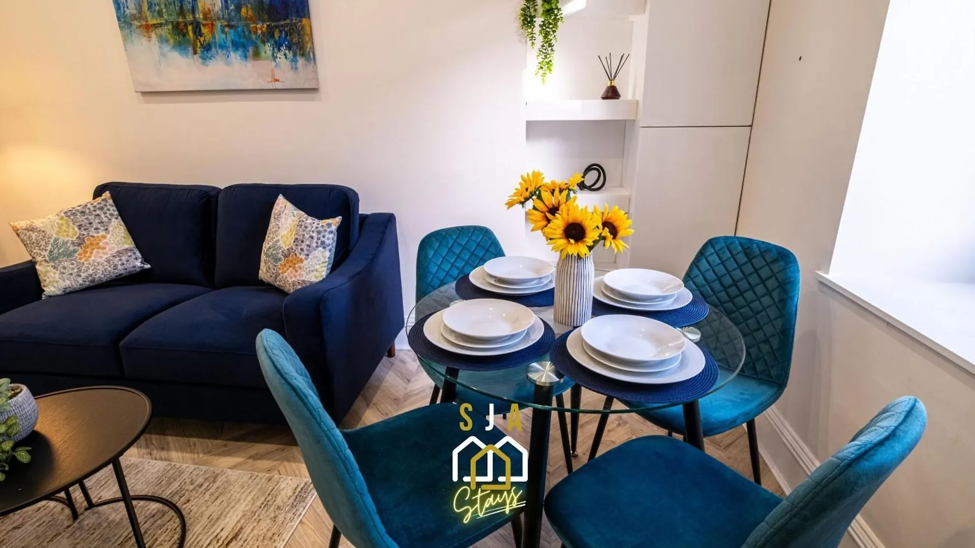 Willowstay - Sja Stays - Modern 2 Bed Apartment Aberdeen